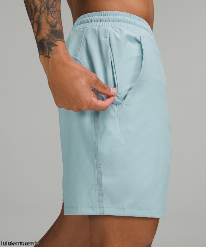 Lululemon Deutschland DELULU819 | Pace Breaker Gefüttert Kurz 7 Breeze Blau